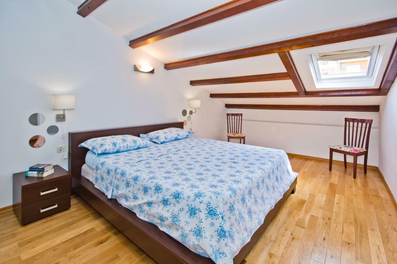 Luxury Bellavista Amazing Sea Holidays With Private Beach & Parking Milna  Exterior photo